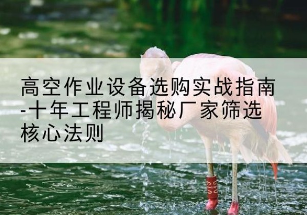 绛县剪叉式升降机厂家-高空作业设备选购实战指南-十年工程师揭秘厂家筛选核心法则